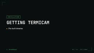 I Built TermiCam, a Real-Time ASCII Camera in Your Terminal screenshot 1