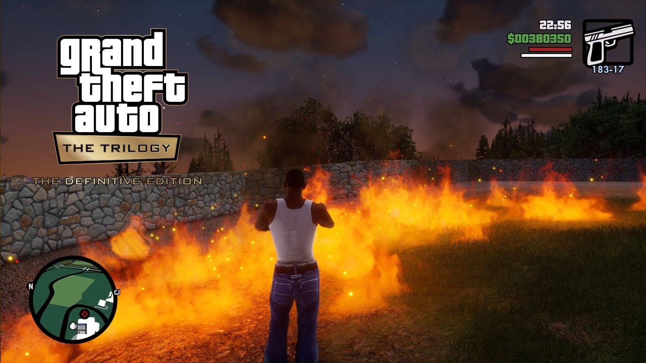 GTA San Andreas TRILOGY DEFINITIVE EDITION (PS5) YouTube