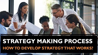 What is Strategy? Types of Strategy/5 Steps Strategy Making Process-Urdu/Hindi