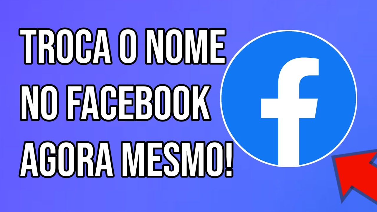 Como mudar o nome do facebook em 2024 youtube