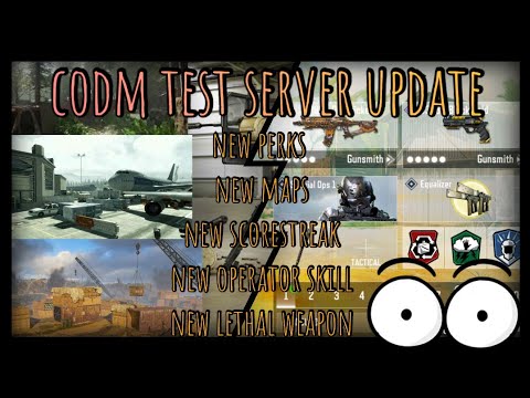 Cod test server | update | new maps | New operator skill | perks ...