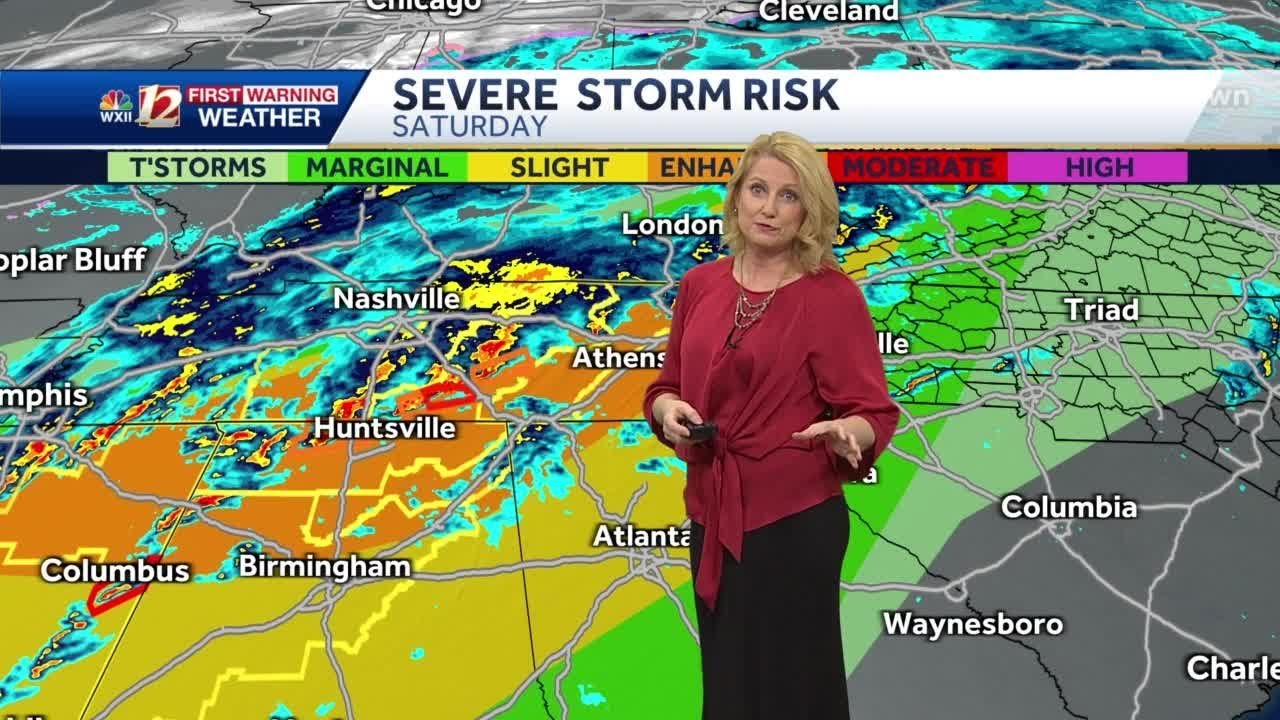 WATCH: Rain Chances Bring Impact Days Ahead Plus Snow Chances Into The ...