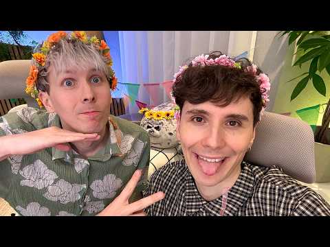 🌱🌸dan And Phil Livestream Winter Is Over Party❄️❌