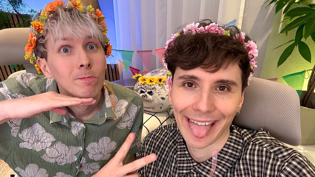 🌱🌸DAN AND PHIL LIVESTREAM WINTER IS OVER PARTY❄️❌