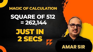 Fast Calculation Tricks | Multiplication Tricks Squaring Tricks #podcast #calculationtrick #amarsir