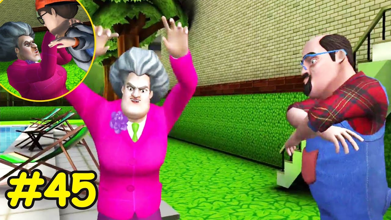 Scary Teacher 3D The Best Pranks You'll Ever See #45 - YouTube