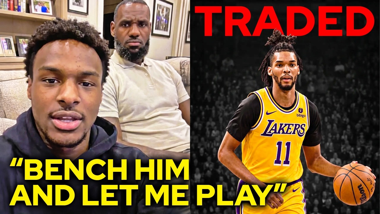 Bronny James Reacts To Ziaire Williams' Trade To The Lakers