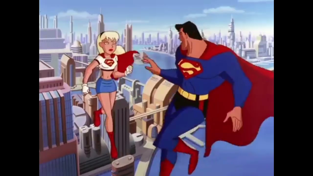 Superman and Supergirl Best Moments (Superman: The Animated Series)
