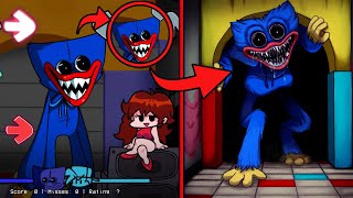 References in Poppy Playtime VS Huggy Wuggy x BF | FNF mods