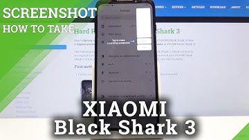 How to Make Screenshot in XIAOMI Black Shark 3 – Capture Screen