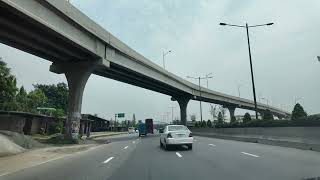 Bangladeshi 4K Car Driving Tour Dhaka City 2025 || Dhaka City highway 2025