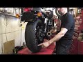 Delboy's Garage, Triumph Scrambler Widest tyres ever ! and Need Your Help