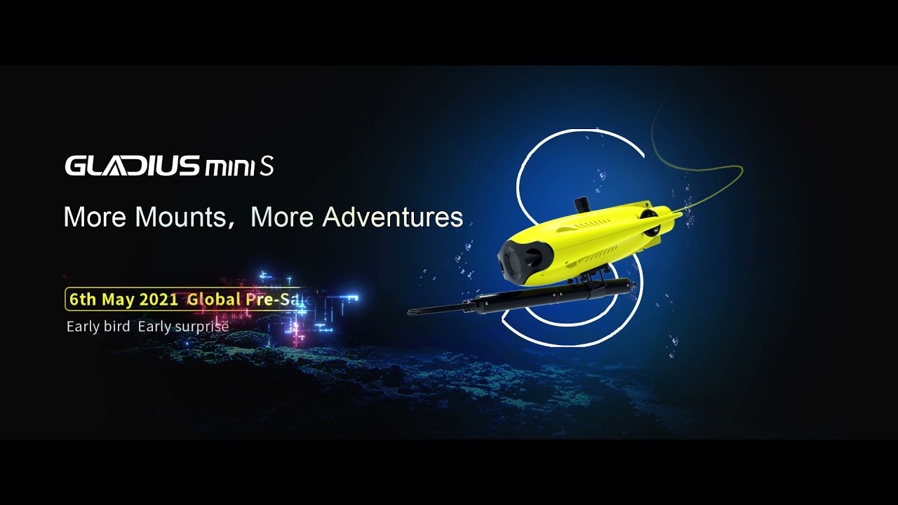 The new Chasing Gladius MINI S underwater drone / ROV
