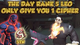 #65 Rank 5 Leo On Fire Too Scary | Identity V | 第五人格 | 제5인격 | Hell Ember