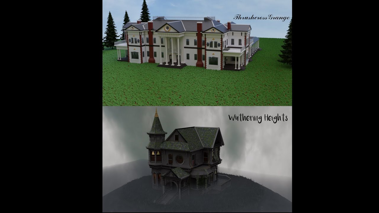 A Brief Comparison of Wuthering Heights and Thrushcross Grange YouTube