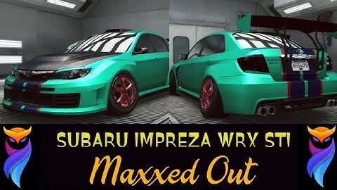 Subaru Impreza WRX STI Maxed Out ,Pr + Modshop | Need For Speed No Limits| EA Extra Controls.