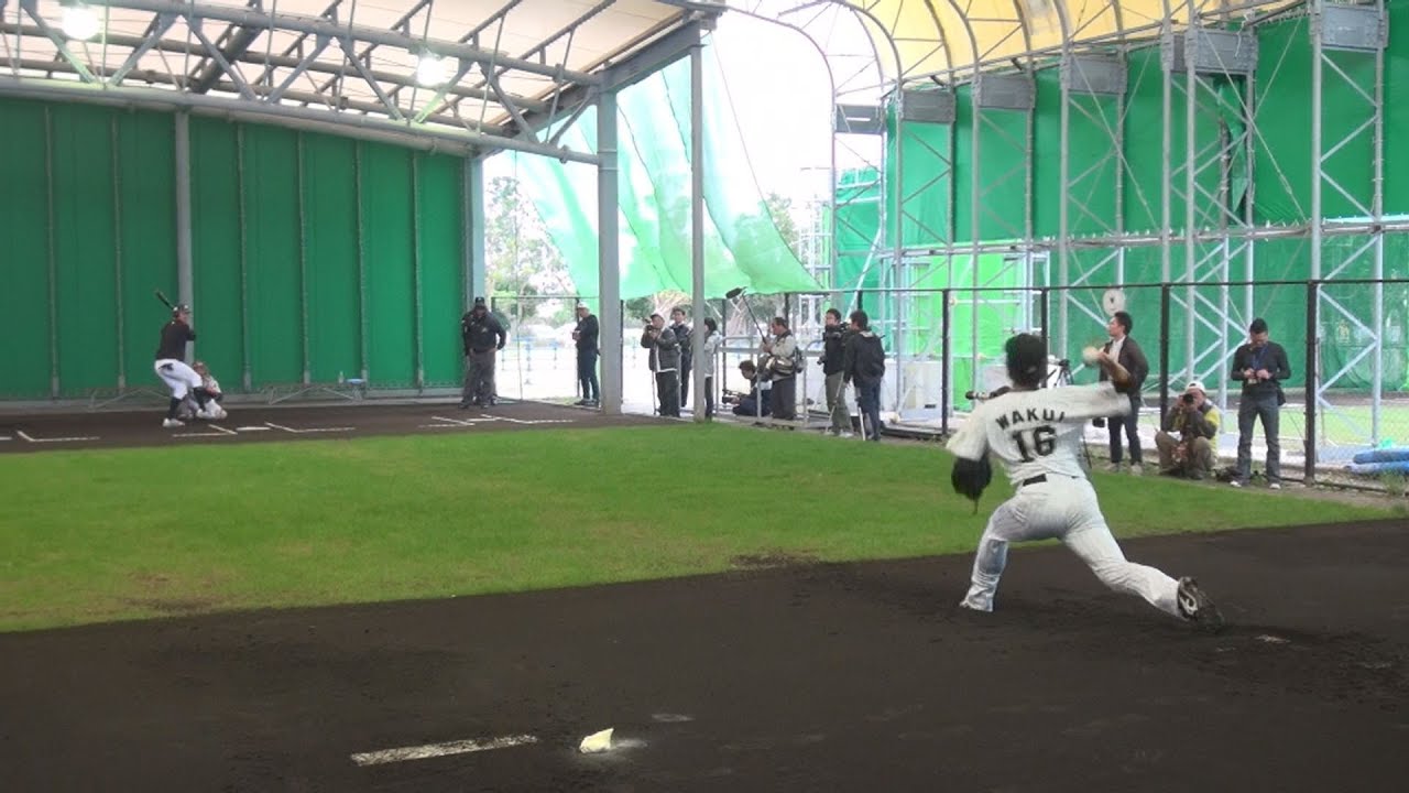 205球の熱投、涌井キャンプ最後のブルペンにカメラが再接近！【広報カメラ】