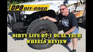 Awesome new wheels for your Jeep or 4x4! Reviewing new DT-1 Dual Tech wheels from Dirty Life.