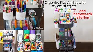 Check out our art cart ikea raskog organization video and homework
station in this kids playroom tour video. we are using the
organizat...