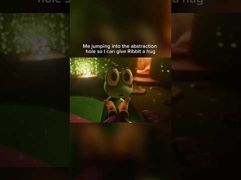 Ribbit needs a hug after ep 9 😭 #ribbit #tadc #theamazingdigitalcircus #tadcep9 #abstraction