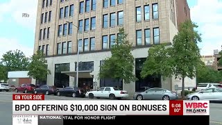 Birmingham PD offering $10K sign-on bonuses