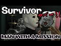 MAN WITH A MISSION - Survivor スペアリブさんのドラムが演出するストリートファイターVの世界観がヤバい!!