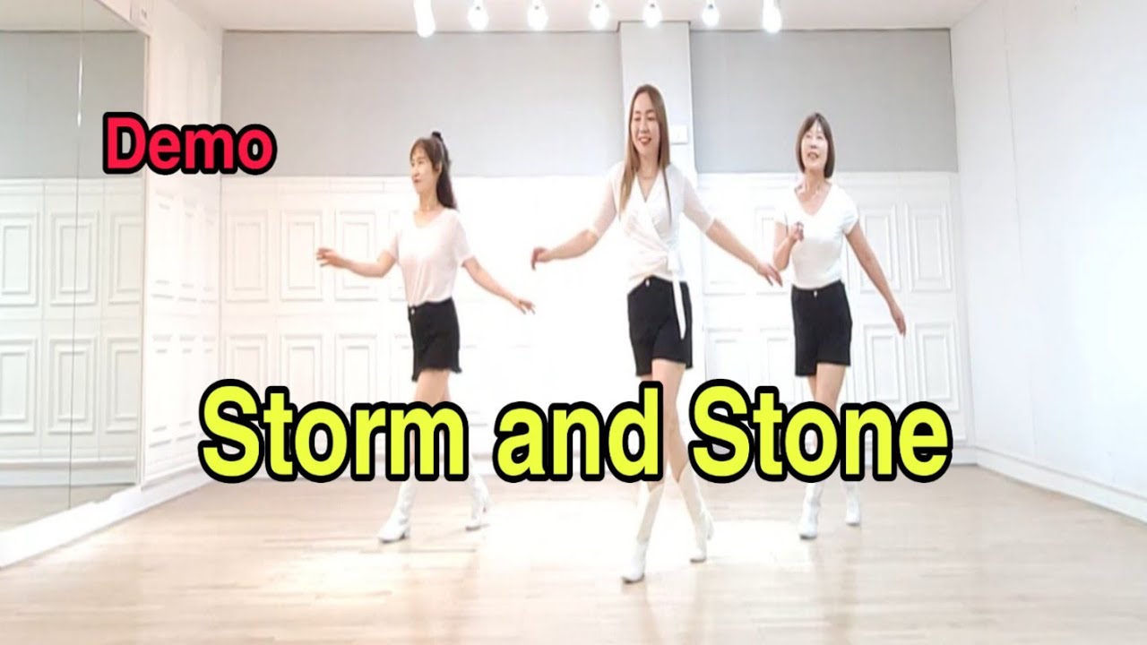 Storm and Stone Line Dance (Demo) YouTube