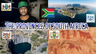 The 9 Provinces of South Africa