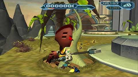 Ratchet And Clank 2 Going Commando Walkthrough Part 17 Planet Boldan 4K UHD 60FPS (PCSX2)