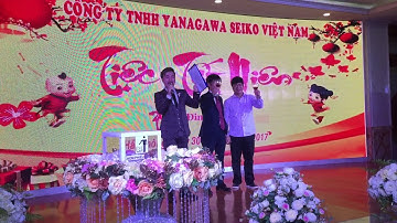 Tiệc tất niên Cty Yanagawa Seiko Viet Nam - MC Tuong Nguyen