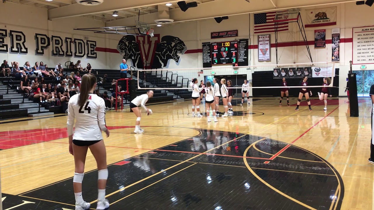 VHS Volleyball 2019 vs Escondido Charter Set 3 YouTube
