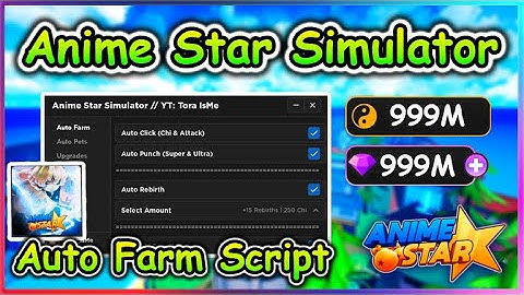 [NEW] Roblox Anime Star Simulator Script - Auto Farm GUI & More