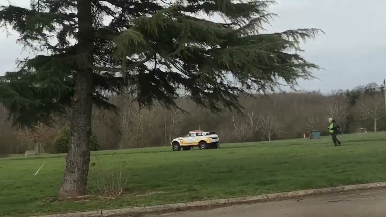 Range Rover Evoque Bowler EXR s at Rally stage