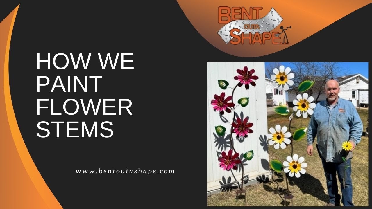 How we Paint Flower Stems