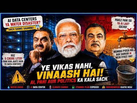 AI Revolution Ya Water Disaster? Bharat Ke Liye Sabse Bada Khatra! EXPOSED