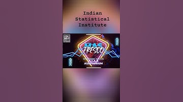 Mas Fresco (Teaser) Freshers Party ISI Kolkata | Indian Statistical Institute #isikolkata #freshers