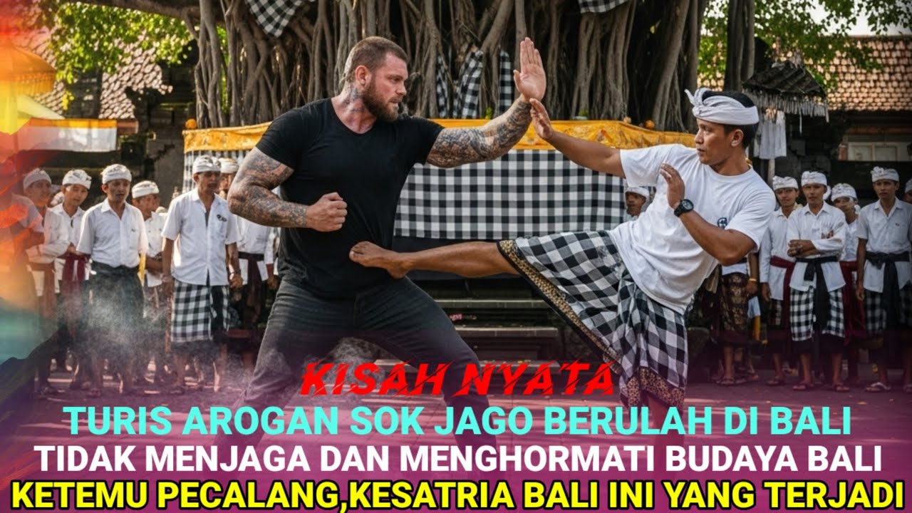 KISAH NYATA❗TURIS AROGAN BERULAH DI BALI,KETEMU KESATRIA BALI,INI YANG TERJADI,..