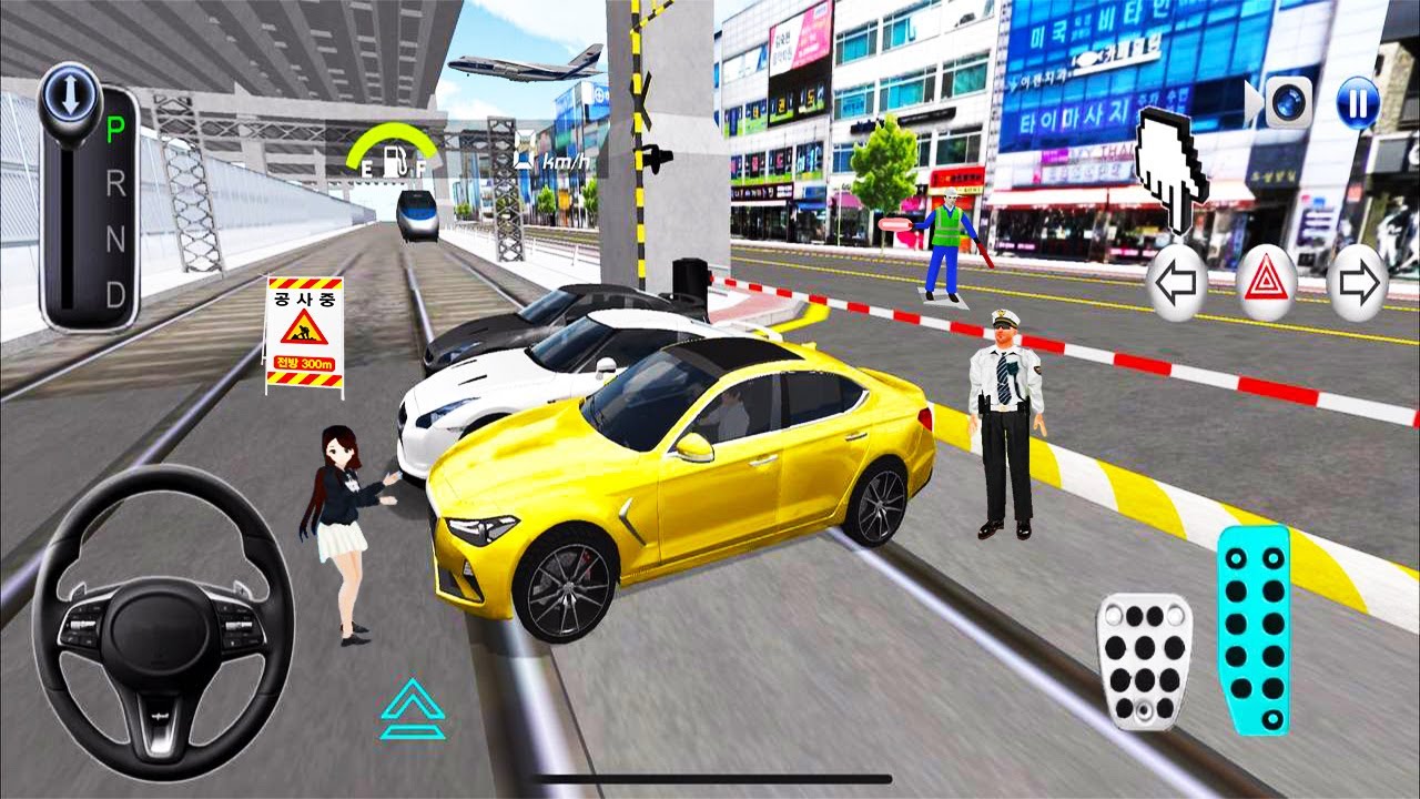 New Golden Mercedes G63 + Supercars Face Off with a Bullet Train 🚄 | 3D Driving Class 2025🎮