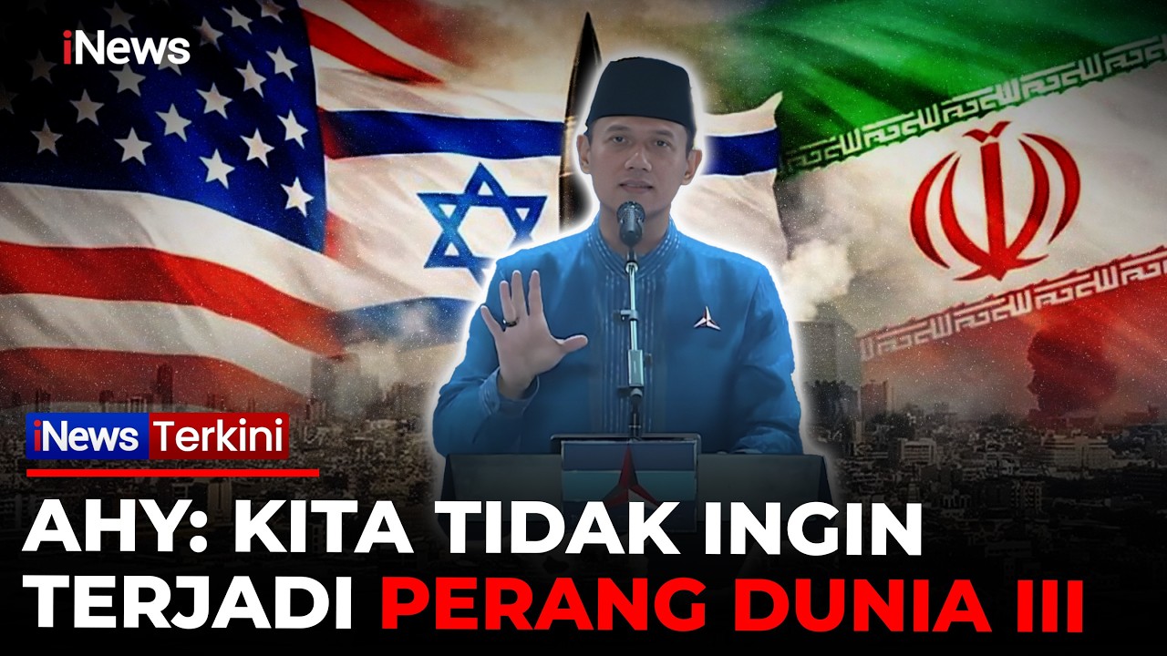 Perang AS-Israel Vs Iran Memanas! AHY Buka-bukaan soal Perang Dunia III | iNews Terkini