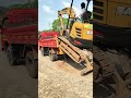 sany 35 loading trailor #trending #excavator #automobile #jcb #viralvlogs #reels