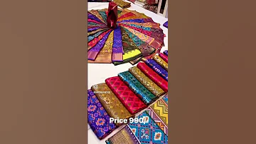 Patan patola saree|cotton saree|patola online|best saree showroom #patola #sarees #wholesale #online