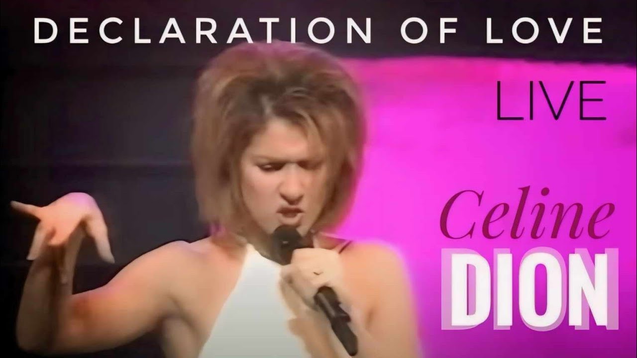 CELINE DION 🎤 Declaration of Love 🤍 (Live in Montreal) June 1996