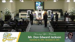 Mr. Johnny Samuel - November 28, 2021 - Leevy's Funeral Home