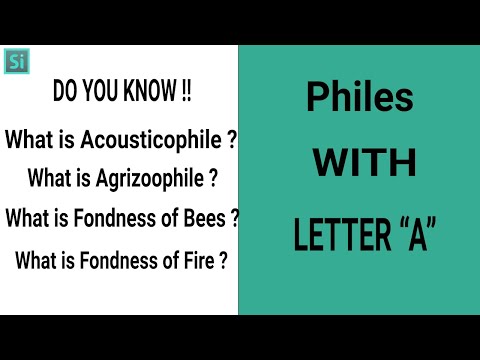 Phile Vocabulary Part - 1 with Letter 'A' | Vocabulary Video MUST WATCH | Simplyinfo.net