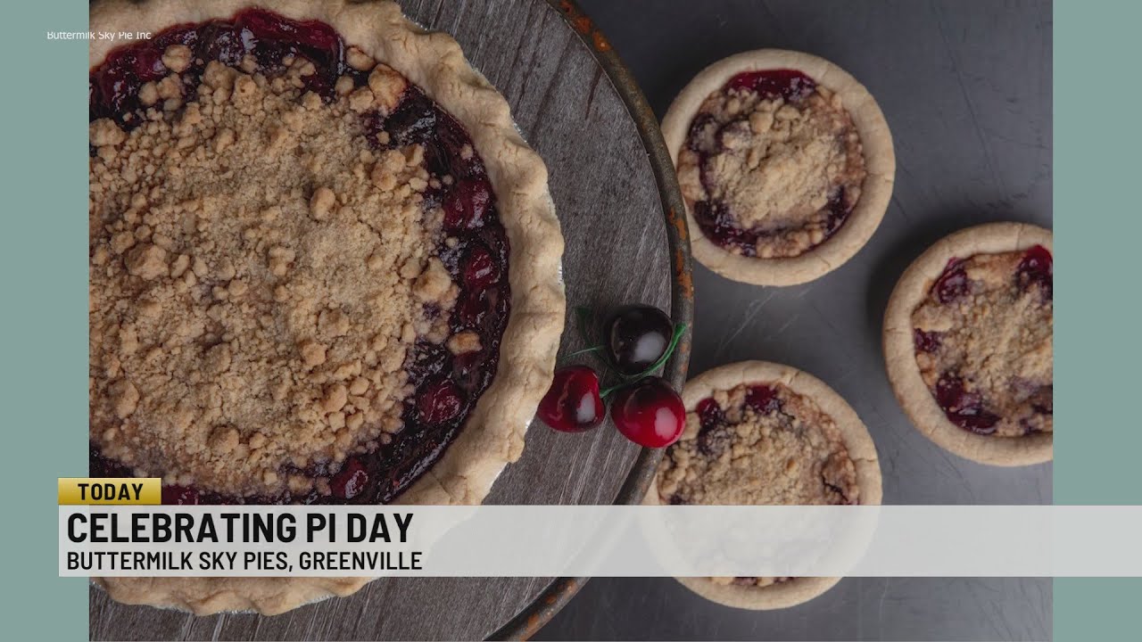 Pi Day deal offer at Buttermilk Sky Pie in Greenville YouTube