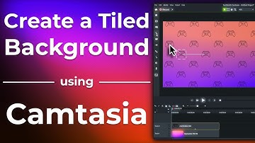 Camtasia 2024: Create a Branded Background for your Video🎆