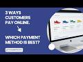 3 eCommerce Payment Methods Explained | WhatsApp, Bank Transfer, Card