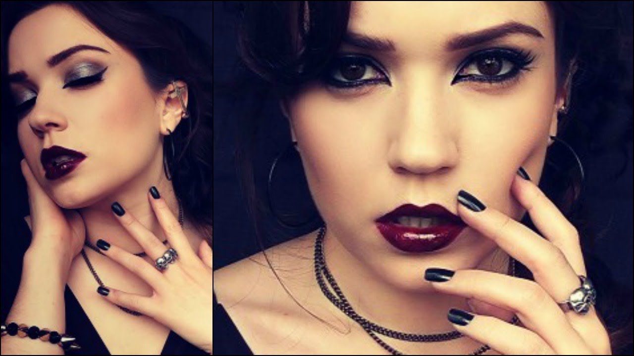 Romantic Gothic Makeup Tutorial YouTube