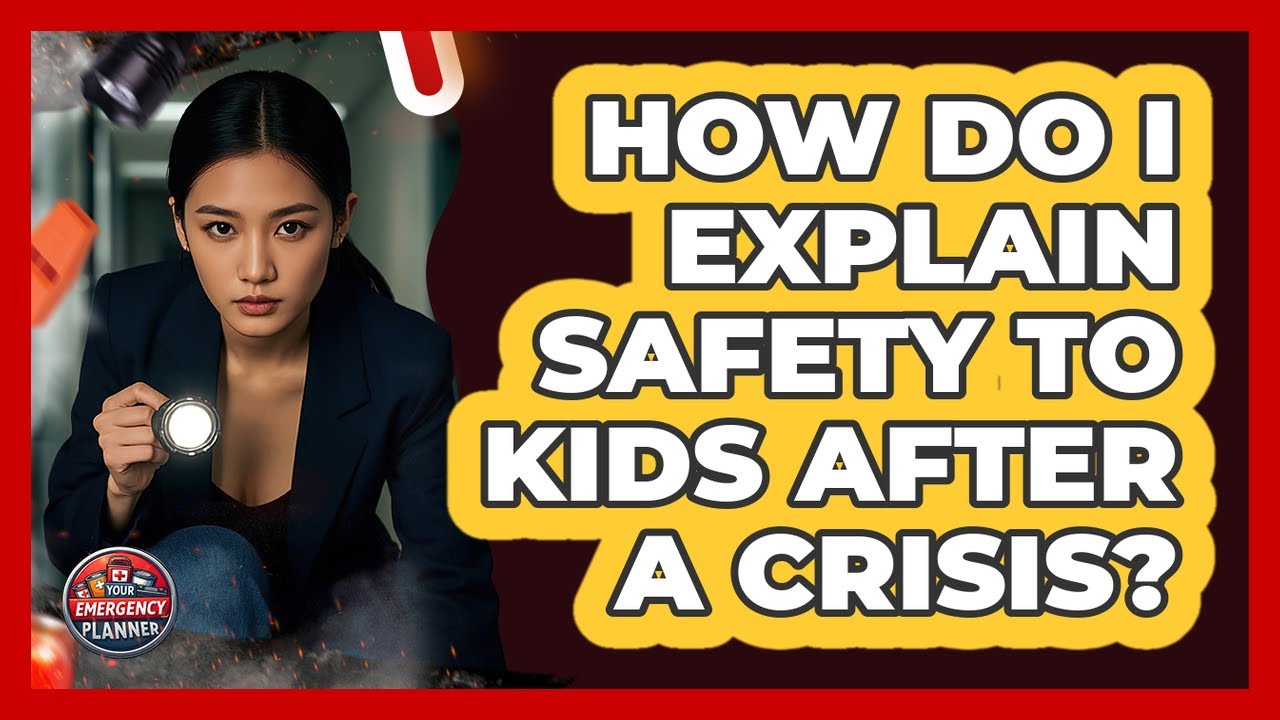 How Do I Explain Safety To Kids After A Crisis?