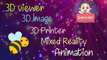 How to use 3D viewer in Tamil/3D Viewer in Windows 10/#3Dimage/#3Dprinter/#3Dpaint
